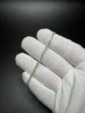 7" 14K Yellow Gold 3.00ctw E-F VS Lab Diamond Tennis EGL Certified – 2.3mm – 5.44g