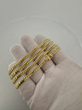 24" 14k Yellow Gold Cuban 4mm 30.0g