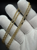 20" 14K Yellow Gold Rolo Link 3mm 5.3g