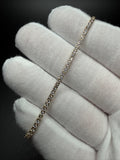 7" 14K Yellow Gold 2.00ctw E-F VS Lab Diamond Tennis EGL Certified – 2mm – 4.5g