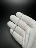 7" 14K Yellow Gold 3.12ctw E-F VS Lab Diamond Tennis EGL Certified – 2.3mm – 5.48g
