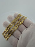 24" 10k Yellow Gold Cuban 4mm 25.53g