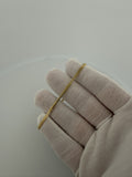 7" 2.5mm solid 10K yellow gold Cuban link bracelet, 3.0g – Ott Family Jewelry (6)