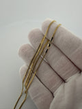 20" 1.75mm solid 10K yellow gold Cuban link chain, 4.3g – Ott Family Jewelry (6)