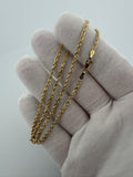 16" 2mm 14K yellow gold rope chain, 6.0g – Ott Family Jewelry (6)