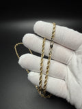 28" 10k Yellow Gold Rope 3.5mm 31.6g