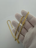 22" 4mm 10K yellow gold Cuban chain, 22.56g (pre-owned) – Ott Family Jewelry (6)