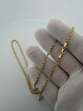 20" 2mm 14K yellow gold rope chain, 7.55g – Ott Family Jewelry (6)