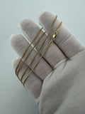 22" 10k Yellow Gold Franco 1mm 3.94g