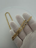 24" 14k Yellow Gold Rope 4mm 31.05g