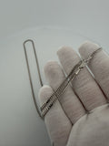 22" 14k White Gold Cuban 2.5mm 11.6g