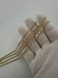 26" 2.5mm 14K yellow gold rope chain, 12.3g – Ott Family Jewelry (6)