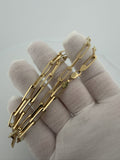 20" 14k Yellow Gold Paperclip 5mm 24.1g
