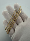 20" 10k Yellow Gold Rope 2.5mm 6.4g