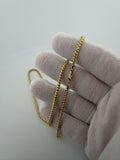 18" 14K Yellow Gold Franco 2.5mm 17.62g