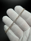 7" 14K Yellow Gold 2.99ctw E-F VS Lab Diamond Tennis EGL Certified – 2.3mm – 5.48g