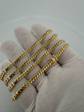 22" 4mm solid 10K yellow gold Cuban link chain, 24.2g – Ott Family Jewelry (6)