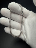 8" Silver 6.5ctw VS/VVS Lab Diamond Tennis Bracelet 3.3mm 12.9g