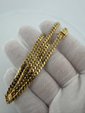 16" 14k Yellow Gold Cuban 4mm 20.1g