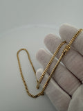16" 3mm 14K yellow gold Cuban chain, 11.6g (pre-owned) – Ott Family Jewelry (6)