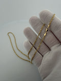 20" 2mm 14K yellow gold rope chain, 7.55g – Ott Family Jewelry (6)