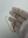 20" 14K Yellow Gold Bismark 2mm 4.1g