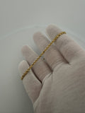 8" 3mm 14K yellow gold rope bracelet, 6.3g – Ott Family Jewelry (6)
