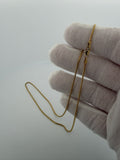 18" 14K Yellow Gold Franco 1.5mm 4.0g