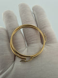 45mm x 2mm 14k Yellow Gold Hoops 2.9g
