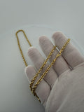 26" 14K Yellow Gold Rope 3.5mm 12.0g
