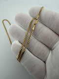 20" 10k Yellow Gold Cuban 2mm 5.15g