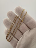 16" 10k Yellow Gold Franco 1mm 3.01g