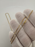 20" 14k Yellow Gold Curb 1.5mm 2.35g