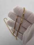 20" 14K Yellow Gold Rounded Box 3mm 9.1g