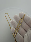 24" 10k Yellow Gold Cuban 2.5mm 9.93g
