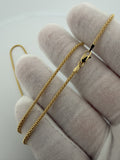22" 14K Yellow Gold Bismark 2mm 4.5g