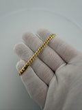 7" 5mm solid 14K yellow gold Cuban link bracelet, 14.1g – Ott Family Jewelry (7)