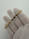 7.5" 14k Yellow Gold Rope 4.5mm 13.45g