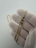22" 2.5mm 14K yellow gold rope chain, 10.7g – Ott Family Jewelry (7)