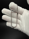 7.25" Platinum 3ctw VS/VVS Lab Diamond Tennis Bracelet 2.3mm 11.3g