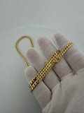 22" 5mm solid 14K yellow gold Cuban link chain, 42.74g – Ott Family Jewelry (7)