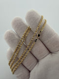 20" 14k Yellow Gold Rope 2.5mm 9.45g