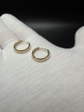 15mm x 3mm 14K yellow gold flat edge hoop earrings, 1.72g – Ott Family Jewelry (7)