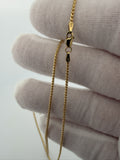 18" 14K Yellow Gold Franco 1.5mm 4.0g