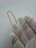 24" 14K Yellow Gold Franco 1.8mm 9.6g