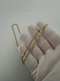20" 2.5mm solid 10K yellow gold Cuban link chain, 8.3g – Ott Family Jewelry (7)