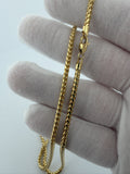 16" 14K Yellow Gold Franco 2.5mm 15.6g
