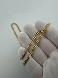 20" 14k Yellow Gold Cuban 5mm 40.1g