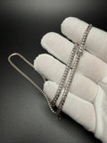 20" 14K White Gold Cuban 4mm 25.0g