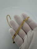 22" 3mm solid 14K yellow gold Cuban link chain, 14.72g – Ott Family Jewelry (7)